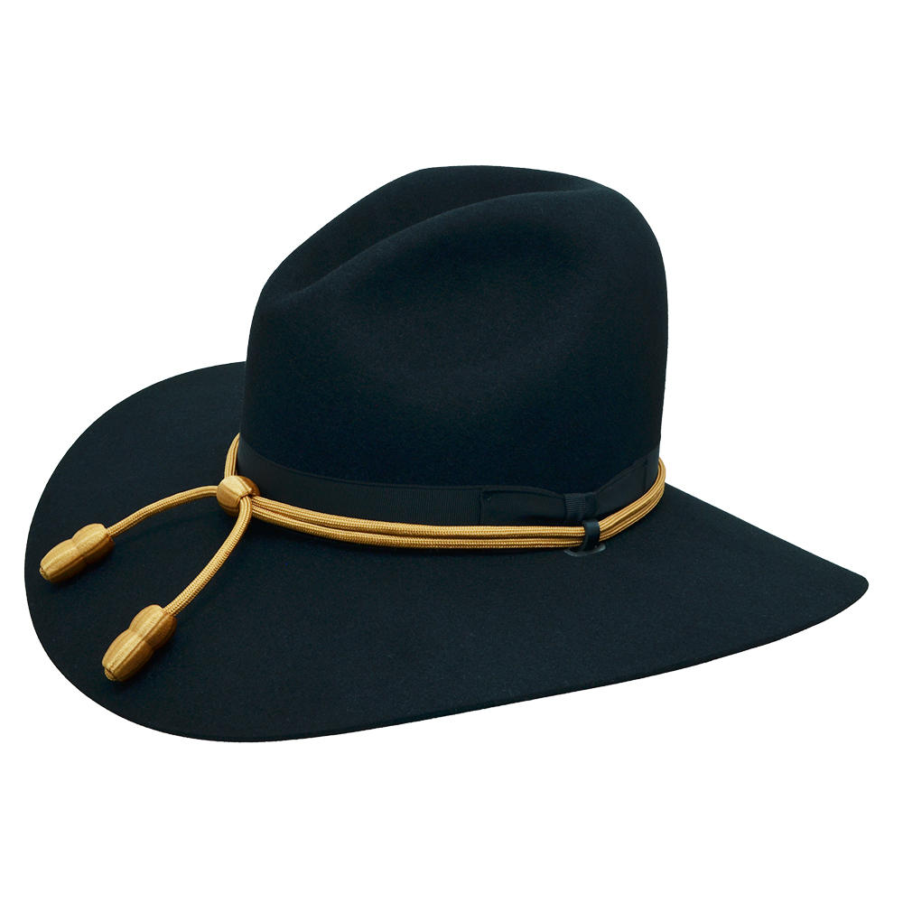 Fort Campbell cavalry hat in genuine fur felt
