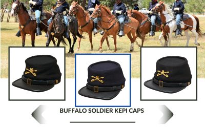 BUFFALO SOLDIER Kepi Caps