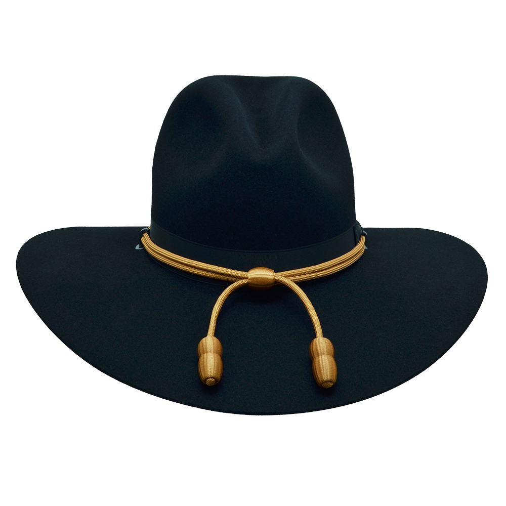 Fort Campbell cavalry hat in genuine fur felt