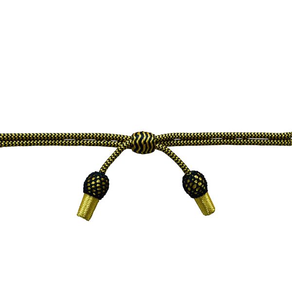 Authentic Civil war hat cord in gold/black