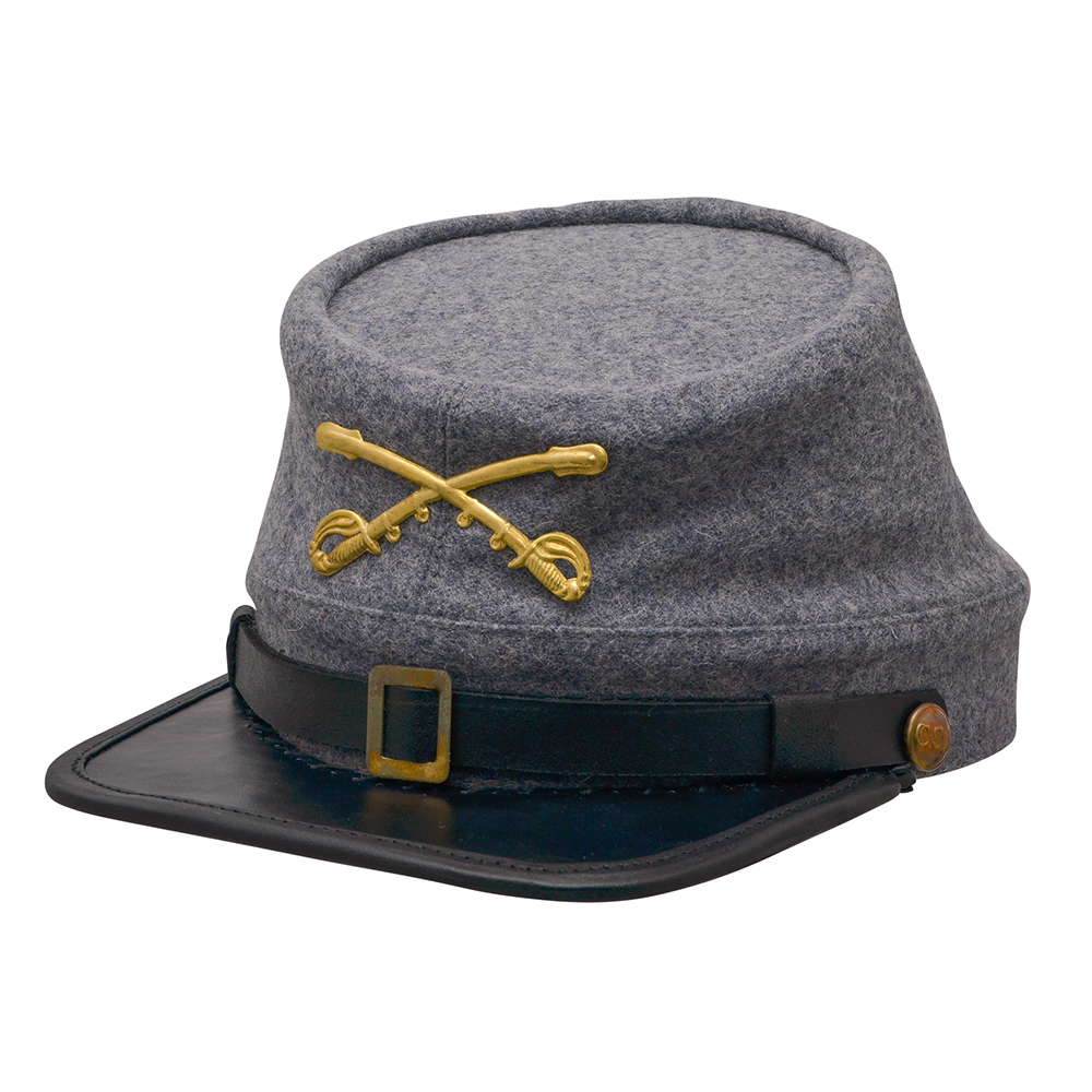 Civil War Kepi in Confederate gray style 034