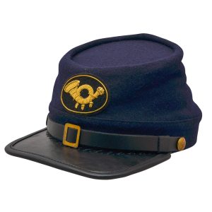 Civil War Kepi cap in union navy blue style 040
