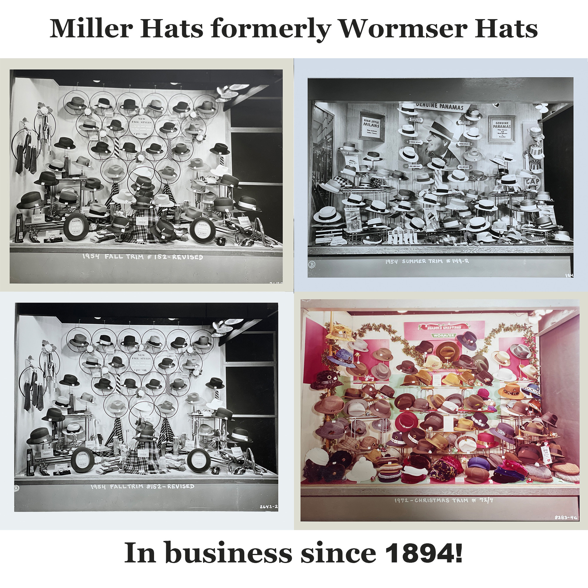 Men's Hats by Miller